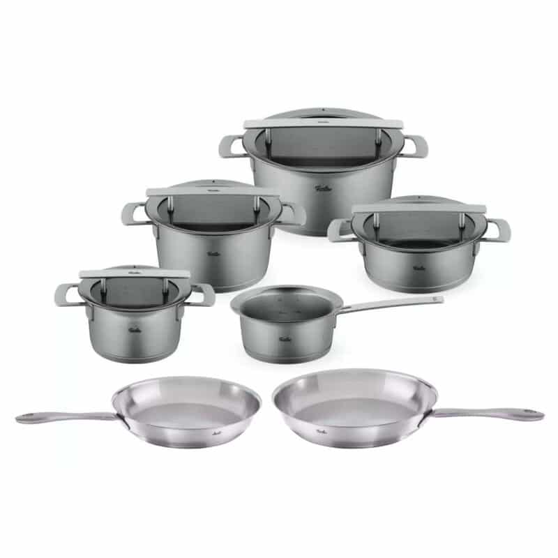 11 Delige Fissler Phi Downdraft Pannenset