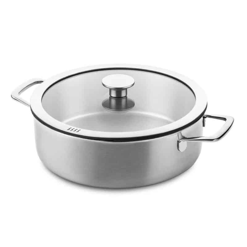 Ducq Downdraft Braadpan 3 Laags RVS 26cm